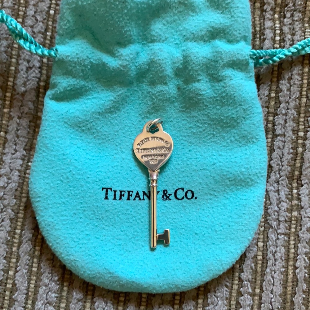 Retired Tiffany and Co. Key pendant. Free shipping